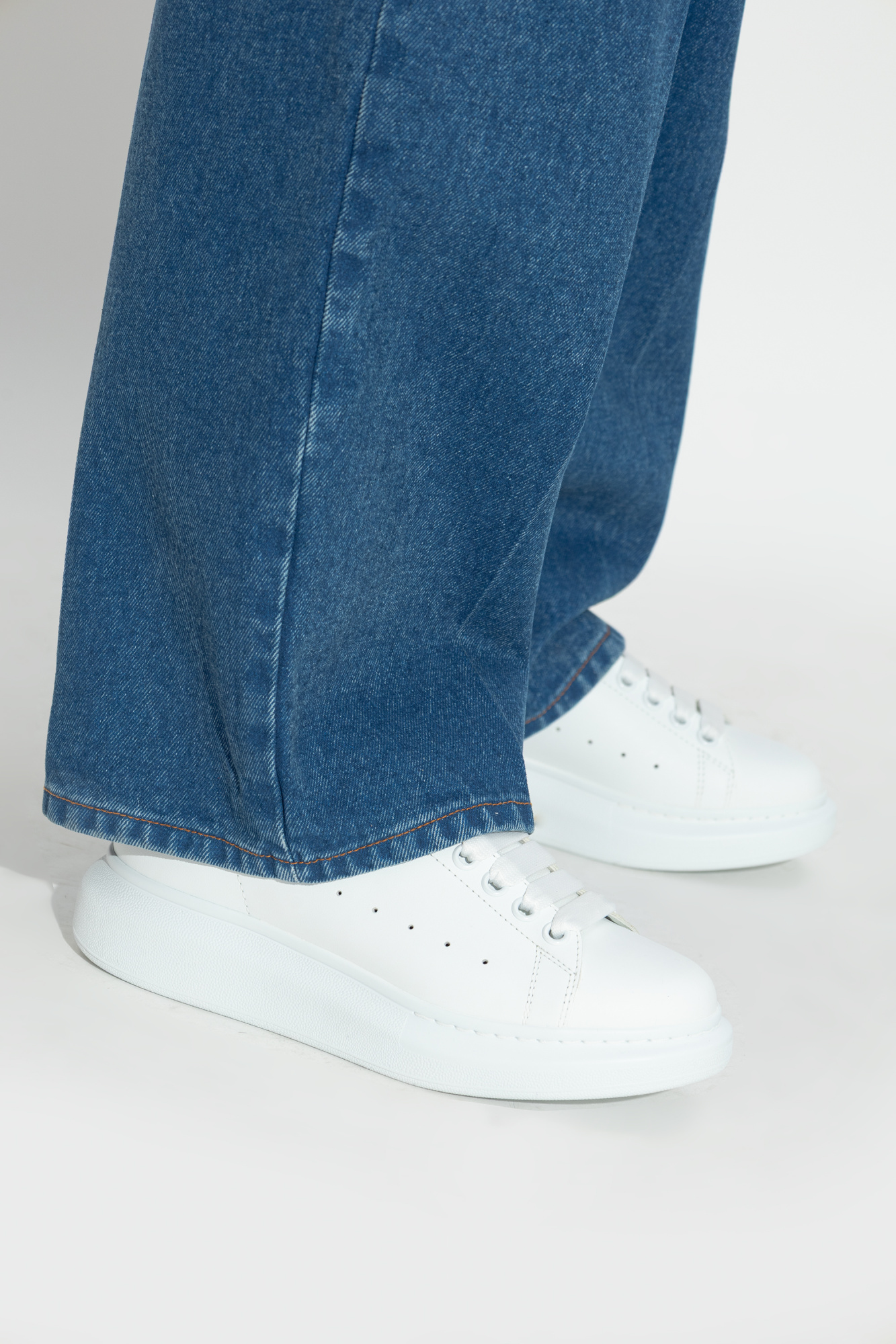 スニーカー alexander mcqueen SNEAKER (553770WIAEE 9153) Women's Oversized Sneaker in White | Alexander McQueen AU
